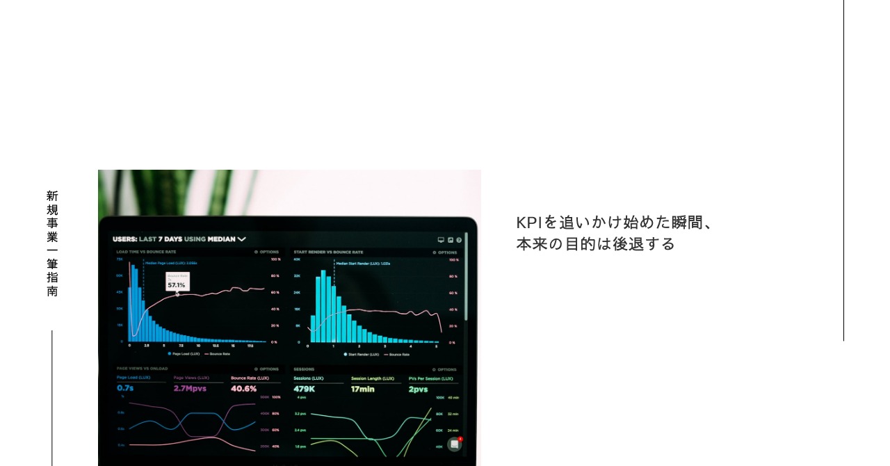 KPIを追いかけ始めた瞬間、本来の目的は後退する